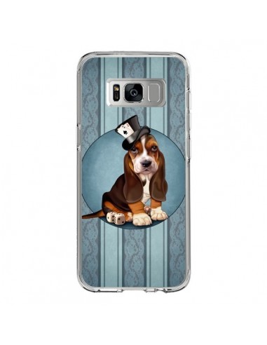 Coque Samsung S8 Chien Dog Jeu Poket Cartes - Maryline Cazenave