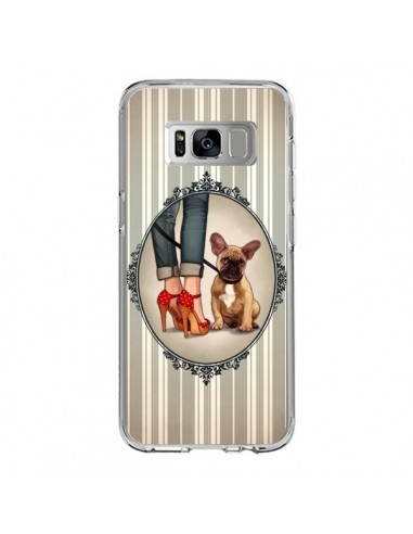 Coque Samsung S8 Lady Jambes Chien Dog - Maryline Cazenave