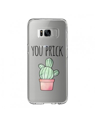 Coque Samsung S8 You Prick Cactus Transparente - Maryline Cazenave