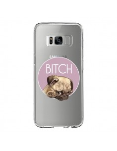 Coque Samsung S8 Bulldog Bitch Transparente - Maryline...