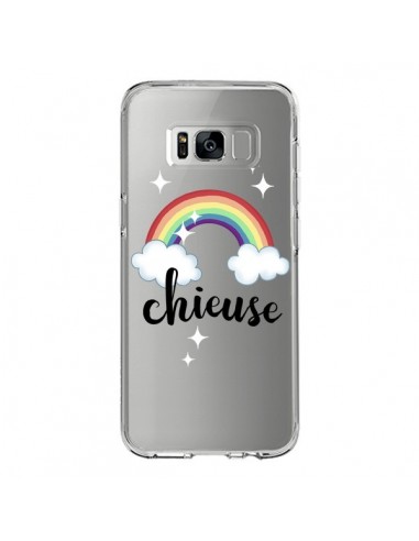 Coque Samsung S8 Chieuse Arc En Ciel Transparente - Maryline Cazenave