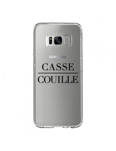 Coque Samsung S8 Casse Couille Transparente - Maryline Cazenave