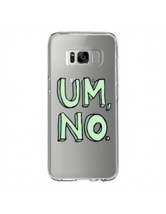 Coque Samsung S8 Um, No Transparente - Maryline Cazenave
