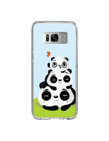 Coque Samsung S8 Panda Famille - Maria Jose Da Luz