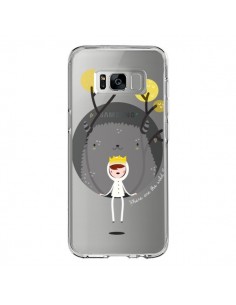 Coque Samsung S8 Monstre Princesse Transparente - Maria...