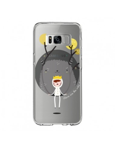 Coque Samsung S8 Monstre Princesse Transparente - Maria Jose Da Luz