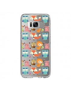 Coque Samsung S8 Renard Ecureuil Lapin Hibou Transparente...