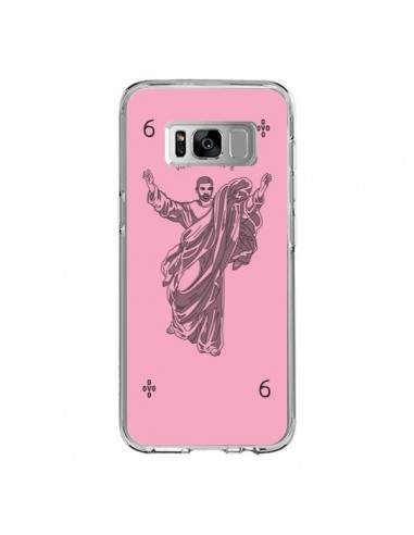 Coque Samsung S8 God Pink Drake Chanteur Jeu Cartes - Mikadololo
