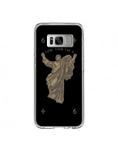 Coque Samsung S8 God Black Drake Chanteur Jeu Cartes -...