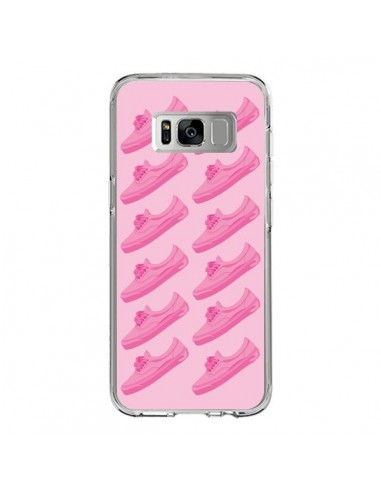 Coque Samsung S8 Pink Rose Vans Chaussures - Mikadololo