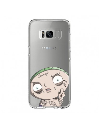 Coque Samsung S8 Stewie Joker Suicide Squad Transparente - Mikadololo