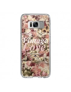 Coque Samsung S8 Vintage Love Flower - Monica Martinez