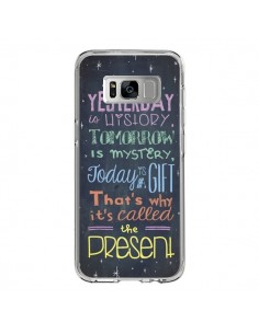 Coque Samsung S8 Today is a gift Cadeau - Maximilian San