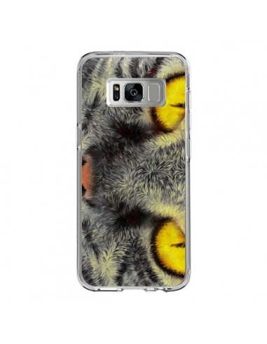 Coque Samsung S8 Chat Gato Loco - Maximilian San