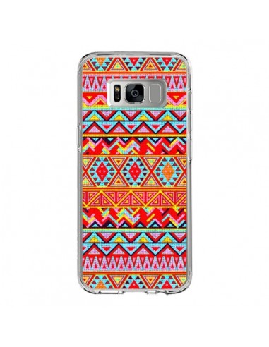 Coque Samsung S8 India Style Pattern Bois Azteque - Maximilian San