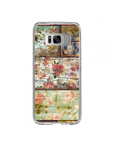 Coque Samsung S8 Lady Rococo Bois Fleur - Maximilian San