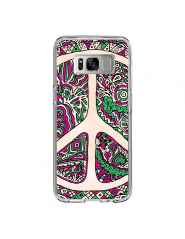 Coque Samsung S8 Peace and Love Azteque Vainilla - Maximilian San