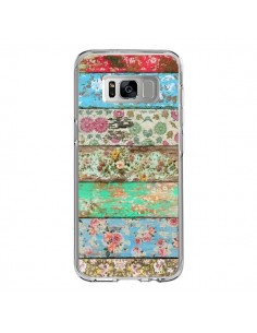 Coque Samsung S8 Rococo Style Bois Fleur - Maximilian San