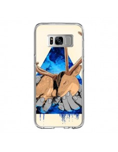 Coque Samsung S8 Cerf Triangle Seconde Chance -...