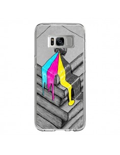 Coque Samsung S8 Appareil Photo Bleeding Words -...