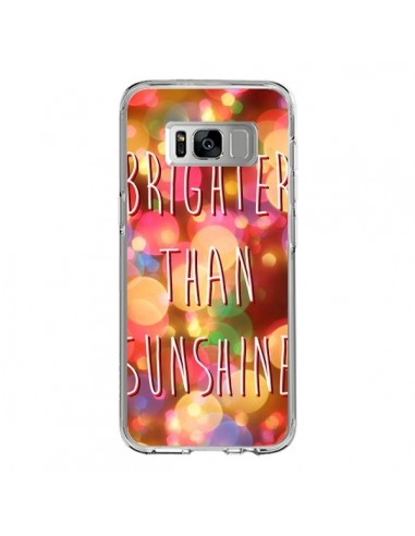 Coque Samsung S8 Brighter Than Sunshine Paillettes - Maximilian San