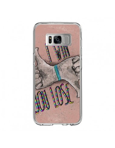 Coque Samsung S8 I win You lose - Maximilian San