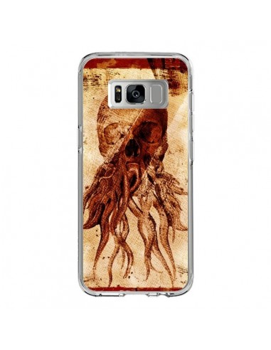 Coque Samsung S8 Octopu Skull Poulpe Tête de Mort - Maximilian San