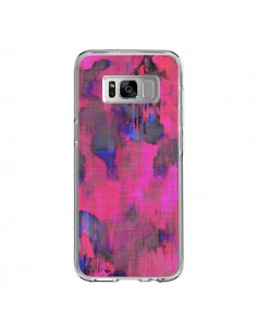 Coque Samsung S8 Fleurs Rose Lysergic Pink - Maximilian San