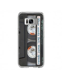 Coque Samsung S8 Cassette Words K7 - Maximilian San