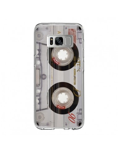 Coque Samsung S8 Cassette Transparente K7 - Maximilian San