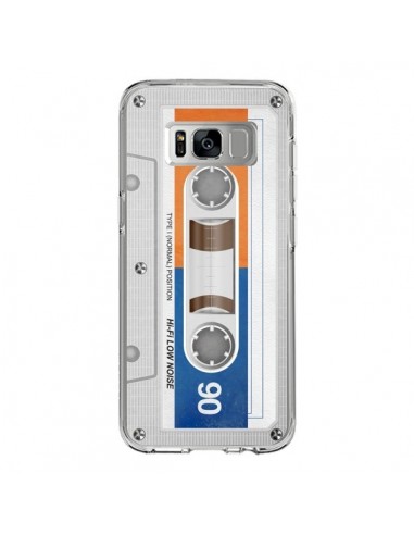Coque Samsung S8 White Cassette K7 - Maximilian San