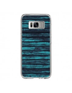 Coque Samsung S8 Blue Moon Wood Bois - Maximilian San
