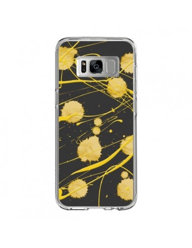 Coque Samsung S8 Gold Splash Peinture Art - Maximilian San