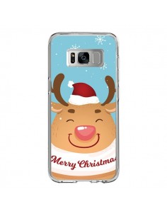 Coque Samsung S8 Renne de Noël Merry Christmas - Nico