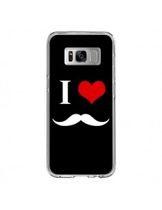 Coque Samsung S8 I Love Moustache - Nico