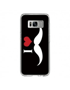 Coque Samsung S8 I Love Moustache - Nico