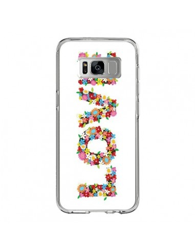 Coque Samsung S8 Love Fleurs - Nico