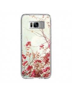 Coque Samsung S8 Fleur Vintage Rose - Nico