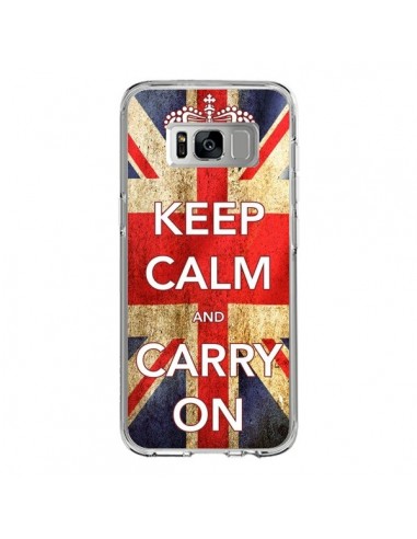 Coque Samsung S8 Keep Calm and Carry On - Nico