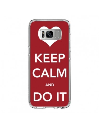 Coque Samsung S8 Keep Calm and Do It - Nico