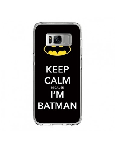 Coque Samsung S8 Keep Calm because I'm Batman - Nico