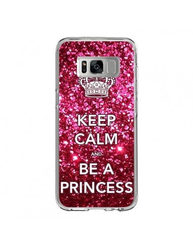 Coque Samsung S8 Keep Calm and Be A Princess - Nico