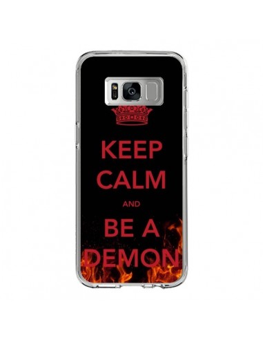 Coque Samsung S8 Keep Calm and Be A Demon - Nico