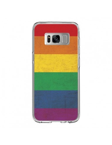 Coque Samsung S8 Drapeau Arc En Ciel Gay - Nico