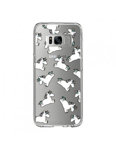 Coque Samsung S8 Licorne Crinière Transparente - Nico