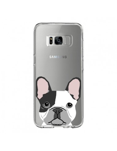 Coque Samsung S8 Bulldog Français Chien Transparente - Pet Friendly