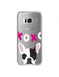 Coque Samsung S8 Bulldog Français XoXo Chien Transparente...