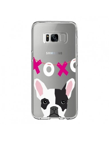Coque Samsung S8 Bulldog Français XoXo Chien Transparente - Pet Friendly
