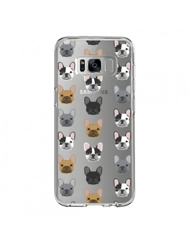 Coque Samsung S8 Chiens Bulldog Français Transparente - Pet Friendly