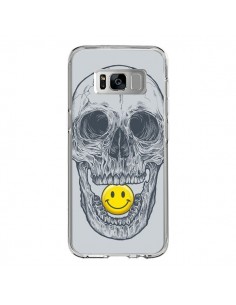 Coque Samsung S8 Smiley Face Tête de Mort - Rachel Caldwell